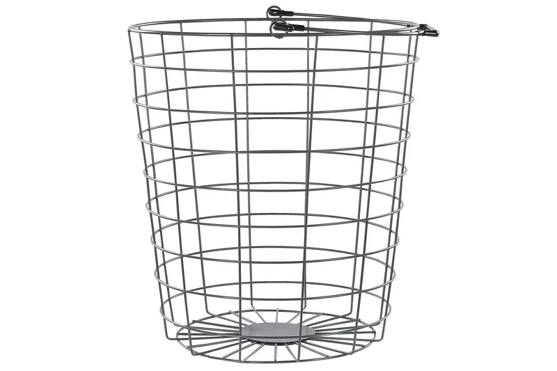 Korg Ayapal Grå, svart - Grå, svart - Hus & renovering - Kök & bad - Badrum - Badrumsmöbler & badrumsinredning - Rullvagn badrum