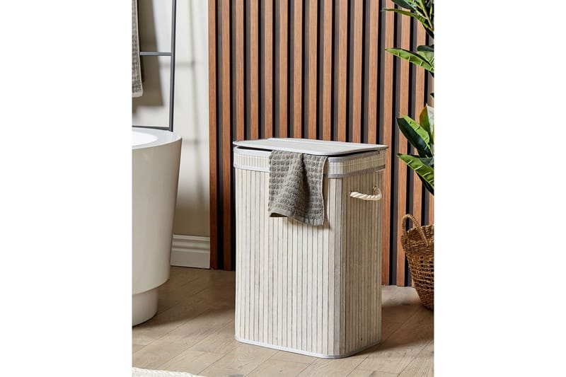 Korg Kalutara Grå, vit - Grå, vit - Hus & renovering - Kök & bad - Badrum - Badrumsmöbler & badrumsinredning - Badrumsförvaring