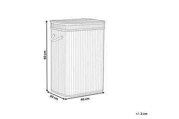 Korg Kalutara Ljus trä, vit - Ljus trä, vit - Hus & renovering - Kök & bad - Badrum - Badrumsmöbler & badrumsinredning - Badrumsförvaring