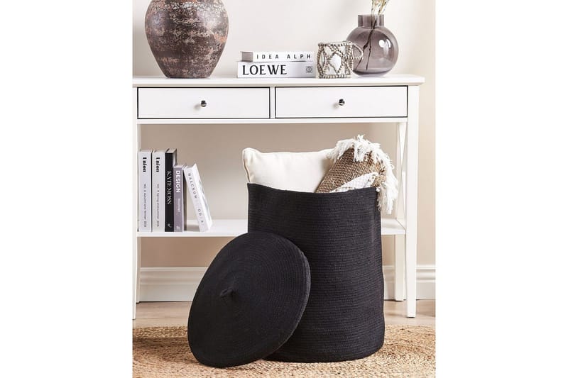 Korg Silopi Svart - Svart - Hus & renovering - Kök & bad - Badrum - Badrumsmöbler & badrumsinredning - Badrumsförvaring