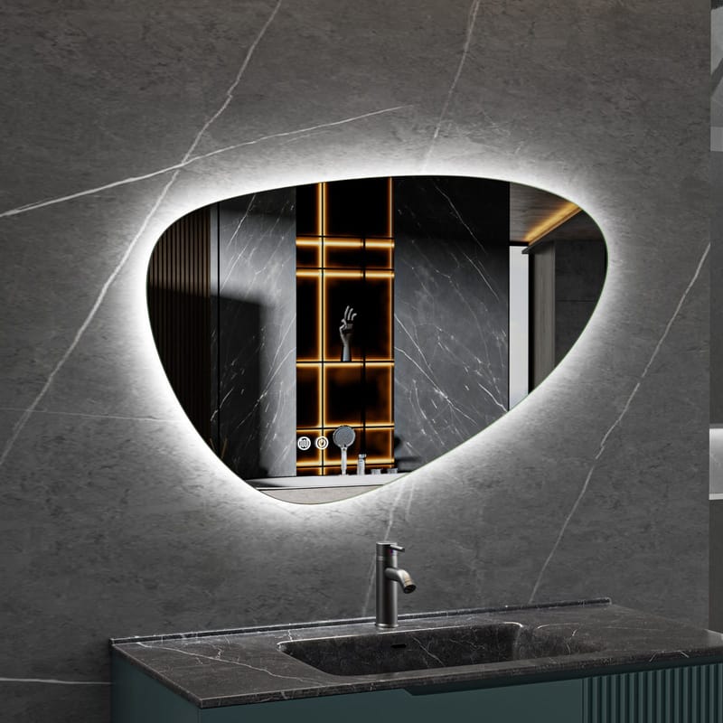 LED-spegel med Anti-fog funktion | dimbart ljus | 120x75 cm | Lyfco - Hus & renovering - Kök & bad - Badrum - Badrumsmöbler & badrumsinredning - Badrumsspegel