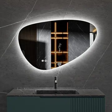 LED-spegel med Anti-fog funktion | dimbart ljus | 120x75 cm | Lyfco - Hus & renovering - Kök & bad - Badrum - Badrumsmöbler & badrumsinredning - Badrumsspegel