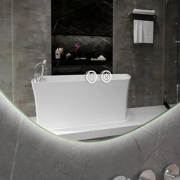 LED-spegel med Anti-fog funktion | dimbart ljus | Lyfco - Hus & renovering - Kök & bad - Badrum - Badrumsmöbler & badrumsinredning - Badrumsspegel