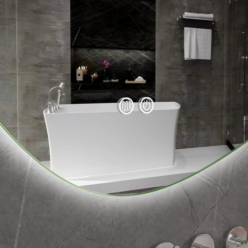 LED-spegel med Anti-fog funktion | dimbart ljus | Lyfco - Hus & renovering - Kök & bad - Badrum - Badrumsmöbler & badrumsinredning - Badrumsspegel