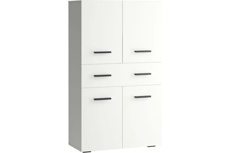 Malika Högskåp till Badrum 130x76x35 cm - Vit - Hus & renovering - Kök & bad - Badrum - Badrumsmöbler & badrumsinredning - Badrumsskåp