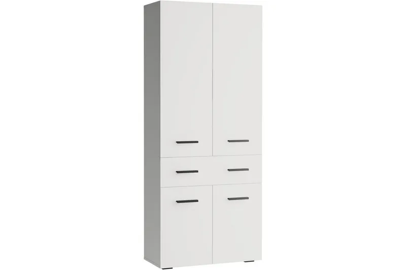 Malika Högskåp till Badrum 180x76x35 cm, Vit