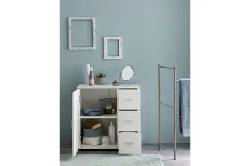 Paityn Badrumsskåp 60x33 cm - Vit - Hus & renovering - Kök & bad - Badrum - Badrumsmöbler & badrumsinredning - Tvättställsskåp & kommod