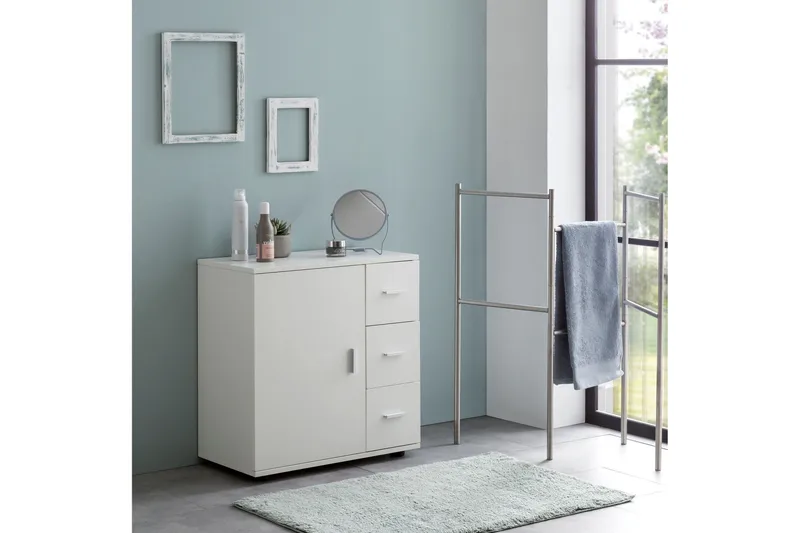 Paityn Badrumsskåp 60x33 cm - Vit - Hus & renovering - Kök & bad - Badrum - Badrumsmöbler & badrumsinredning - Tvättställsskåp & kommod