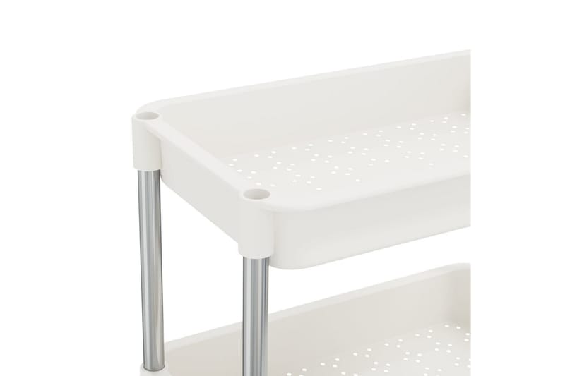 Rullvagn 5 våningar vit 40x22x116 cm järn och ABS - Vit - Hus & renovering - Kök & bad - Badrum - Badrumsmöbler & badrumsinredning - Rullvagn badrum