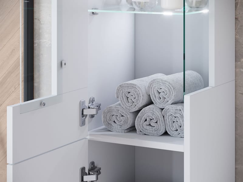 Serlin Möbelset för Badrum med LED-belysning - Hus & renovering - Kök & bad - Badrum - Badrumsmöbler & badrumsinredning - Kompletta möbelpaket badrum