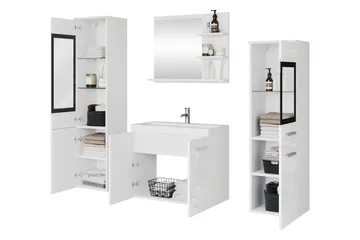 Somender Möbelset för Badrum 132 cm - Hus & renovering - Kök & bad - Badrum - Badrumsmöbler & badrumsinredning - Kompletta möbelpaket badrum