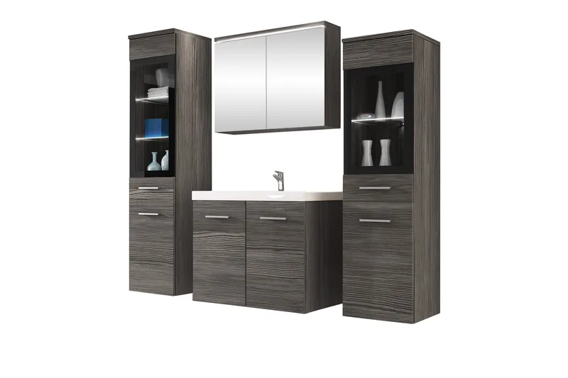 Somender Möbelset för Badrum 132 cm - Hus & renovering - Kök & bad - Badrum - Badrumsmöbler & badrumsinredning - Kompletta möbelpaket badrum