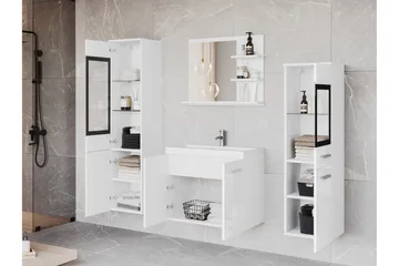 Somender Möbelset för Badrum 132 cm - Hus & renovering - Kök & bad - Badrum - Badrumsmöbler & badrumsinredning - Kompletta möbelpaket badrum