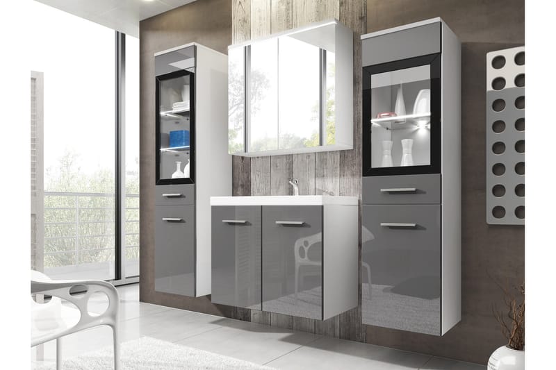 Somender Möbelset för Badrum 132 cm - Hus & renovering - Kök & bad - Badrum - Badrumsmöbler & badrumsinredning - Kompletta möbelpaket badrum