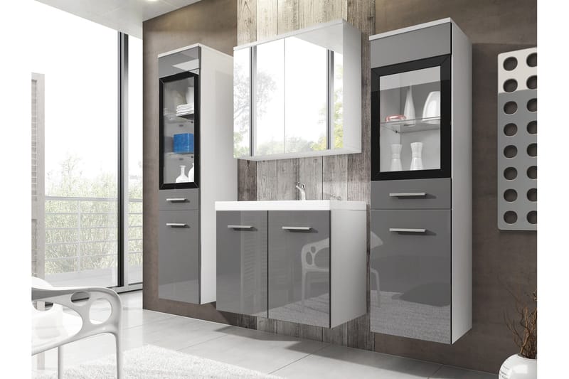 Somender Möbelset för Badrum 132 cm - Hus & renovering - Kök & bad - Badrum - Badrumsmöbler & badrumsinredning - Kompletta möbelpaket badrum