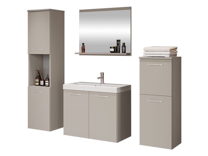 Sonaki Möbelpaket badrum, beige