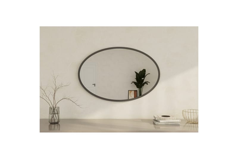 Spegel Dymra Antracit - Antracit - Hus & renovering - Kök & bad - Badrum - Badrumsmöbler & badrumsinredning - Badrumsspegel