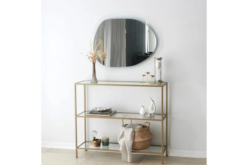 Spegel Lepinas Transparent - Multifärgad - Hus & renovering - Kök & bad - Badrum - Badrumsmöbler & badrumsinredning - Badrumsspegel