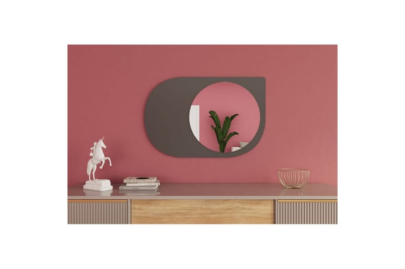 Spegel Ravidas Antracit - Antracit - Hus & renovering - Kök & bad - Badrum - Badrumsmöbler & badrumsinredning - Badrumsspegel