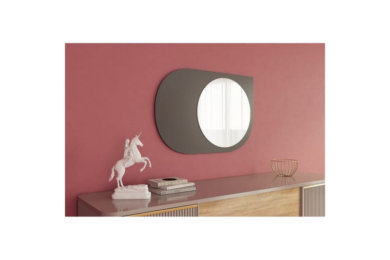 Spegel Ravidas Antracit - Antracit - Hus & renovering - Kök & bad - Badrum - Badrumsmöbler & badrumsinredning - Badrumsspegel