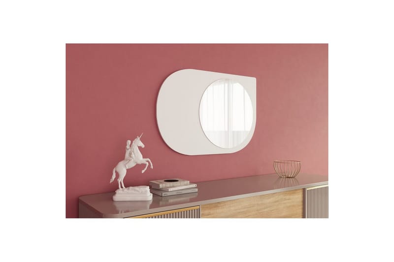 Spegel Ravidas Vit - Vit - Hus & renovering - Kök & bad - Badrum - Badrumsmöbler & badrumsinredning - Badrumsspegel