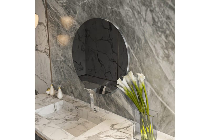 Spegel Torlen Mörkgrå / Argentu - Mörkgrå / Argentu - Hus & renovering - Kök & bad - Badrum - Badrumsmöbler & badrumsinredning - Badrumsspegel