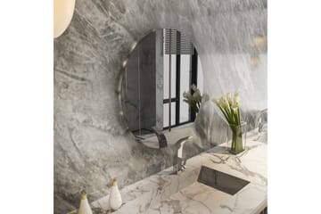 Spegel Torlen Mörkgrå / Argentu - Mörkgrå/Argentu - Hus & renovering - Kök & bad - Badrum - Badrumsmöbler & badrumsinredning - Badrumsspegel