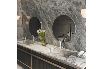 Spegel Torlen Mörkgrå / Argentu - Mörkgrå/Argentu - Hus & renovering - Kök & bad - Badrum - Badrumsmöbler & badrumsinredning - Badrumsspegel