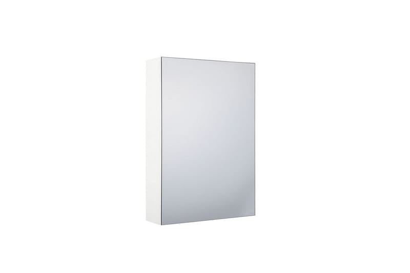 Carmenes Badrumsskåp 40 cm med Spegel - Vit - Spegelskåp badrum