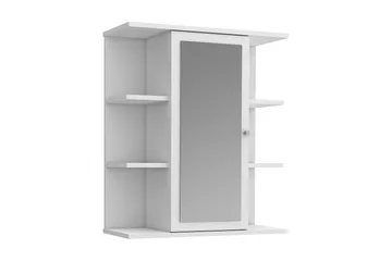 Elsassona Väggskåp 26x60 cm - Vit - Hus & renovering - Kök & bad - Badrum - Badrumsmöbler & badrumsinredning - Spegelskåp badrum