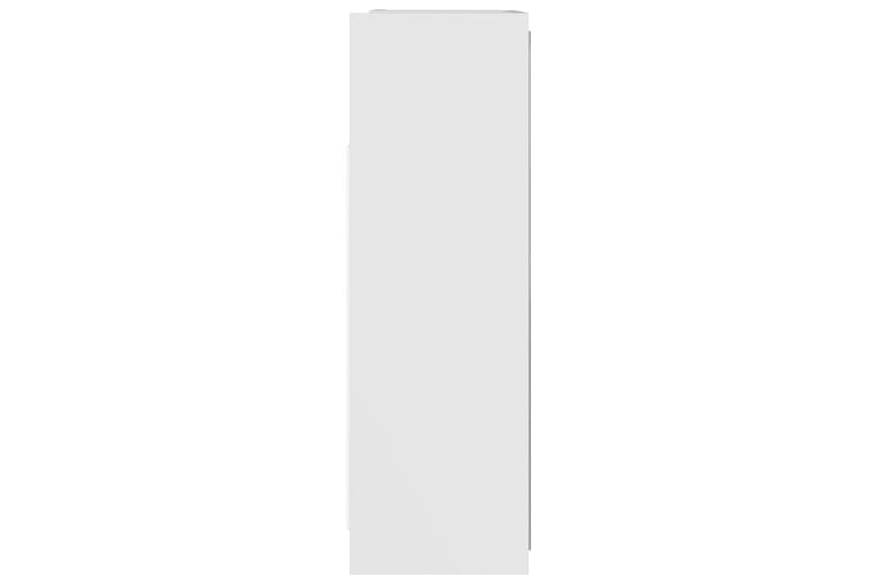 Spegelskåp för badrum vit 62,5x20,5x64 cm spånskiva - Vit - Hus & renovering - Kök & bad - Badrum - Badrumsmöbler & badrumsinredning - Spegelskåp badrum