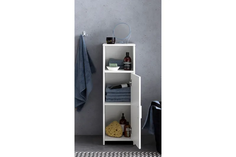 Hennon Badrumsskåp 30x30 cm - Vit - Hus & renovering - Kök & bad - Badrum - Badrumsmöbler & badrumsinredning - Spegelskåp badrum