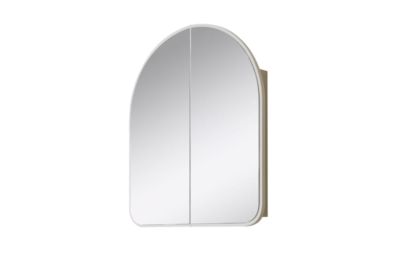 Heren Väggskåp med Spegel 45 cm - Vit - Hus & renovering - Kök & bad - Badrum - Badrumsmöbler & badrumsinredning - Spegelskåp badrum