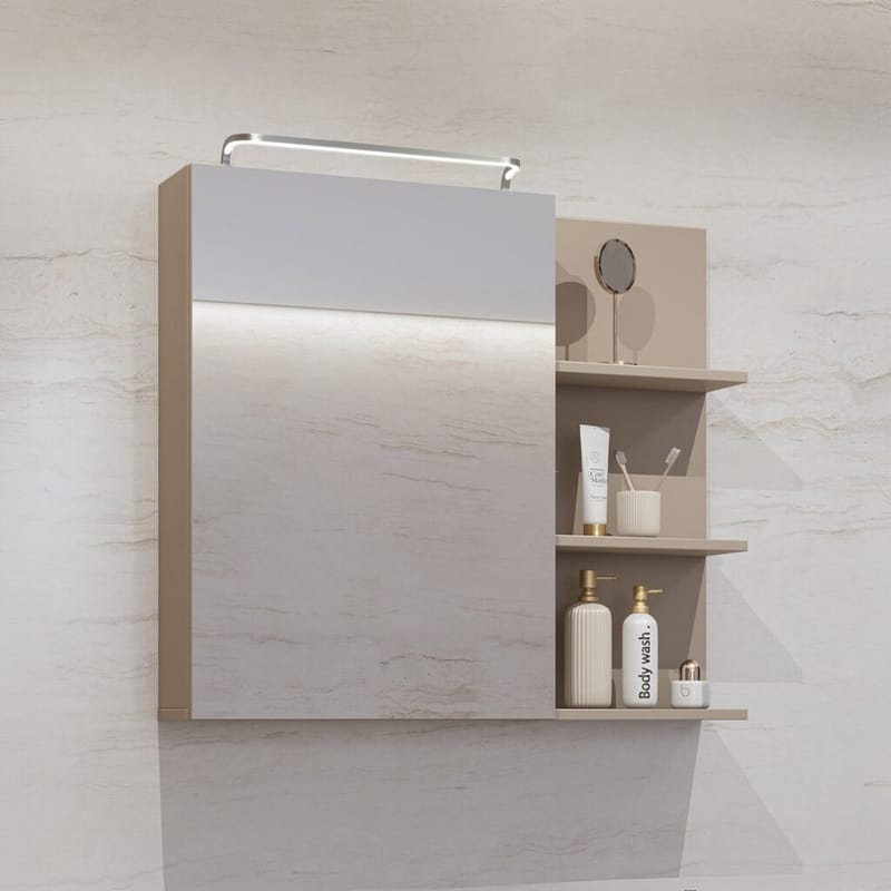 Spegelskåp Irvine 1 Dörr - Kongo - Hus & renovering - Kök & bad - Badrum - Badrumsmöbler & badrumsinredning - Spegelskåp badrum