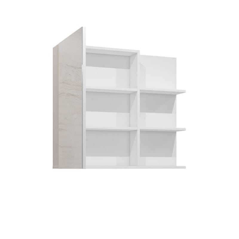 Spegelskåp Irvine 1 Dörr - Vit Blank - Hus & renovering - Kök & bad - Badrum - Badrumsmöbler & badrumsinredning - Spegelskåp badrum