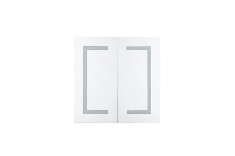 Mazarredo Badrumsskåp 60 cm Spegel med LED-belysning - Vit - Hus & renovering - Kök & bad - Badrum - Badrumsmöbler & badrumsinredning - Spegelskåp badrum