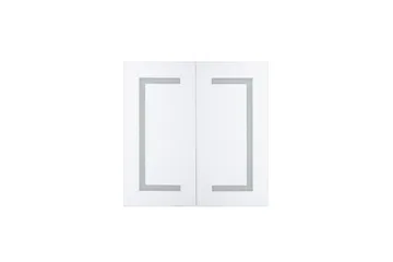 Mazarredo Badrumsskåp 60 cm Spegel med LED-belysning - Vit - Hus & renovering - Kök & bad - Badrum - Badrumsmöbler & badrumsinredning - Spegelskåp badrum