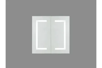 Mazarredo Badrumsskåp 60 cm Spegel med LED-belysning - Vit - Hus & renovering - Kök & bad - Badrum - Badrumsmöbler & badrumsinredning - Spegelskåp badrum