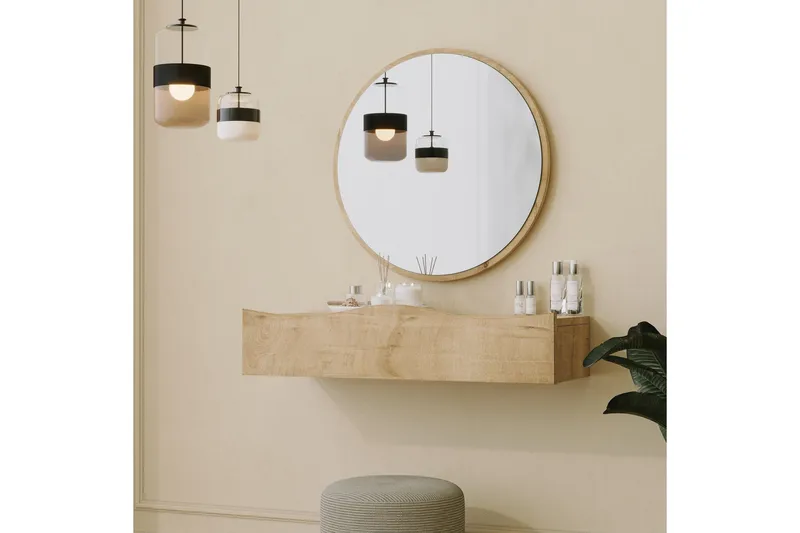 Princesse Väggskåp med Spegel 82 cm - Hus & renovering - Kök & bad - Badrum - Badrumsmöbler & badrumsinredning - Spegelskåp badrum