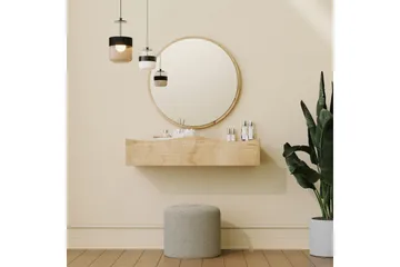 Princesse Väggskåp med Spegel 82 cm - Hus & renovering - Kök & bad - Badrum - Badrumsmöbler & badrumsinredning - Spegelskåp badrum
