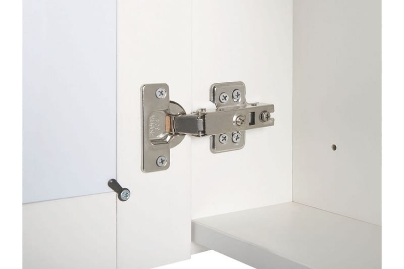 Roconda Badrumsskåp 40 cm Spegel med LED-belysning - Vit - Hus & renovering - Kök & bad - Badrum - Badrumsmöbler & badrumsinredning - Spegelskåp badrum