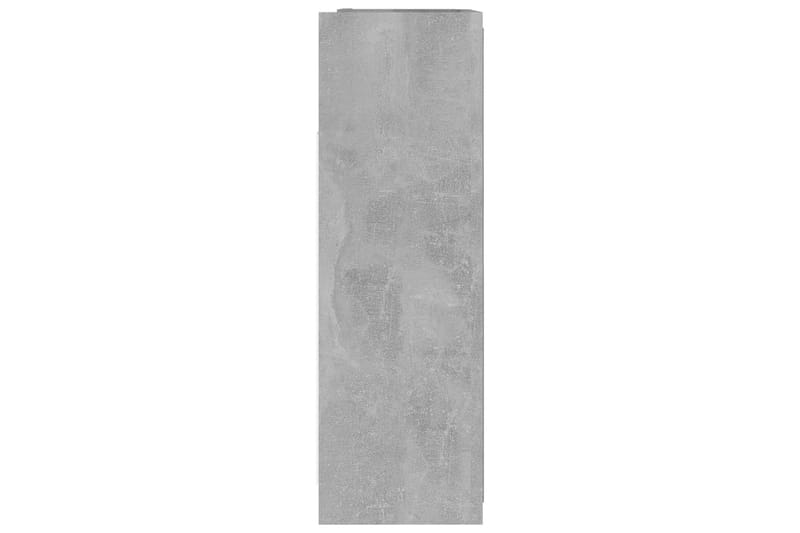 Spegelskåp för badrum betonggrå 62,5x20,5x64 cm spånskiva - Grå - Hus & renovering - Kök & bad - Badrum - Badrumsmöbler & badrumsinredning - Spegelskåp badrum