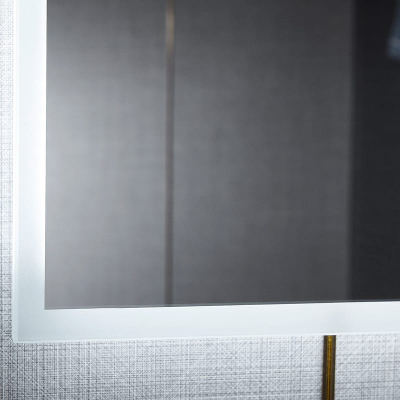 Stor badrumsspegel 160x80cm | LED-belysning & anti-fog - Hus & renovering - Kök & bad - Badrum - Badrumsmöbler & badrumsinredning - Spegelskåp badrum