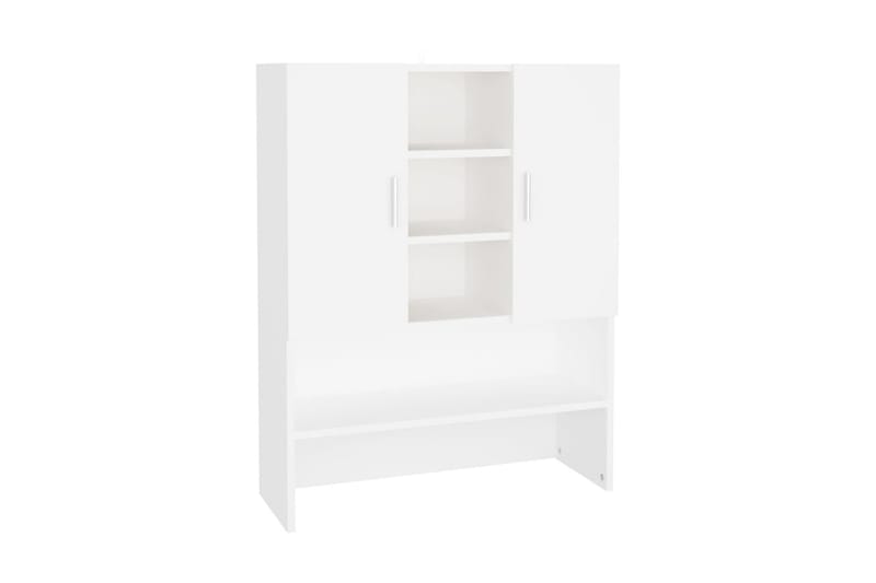 Tvättmaskinsskåp vit 70,5x25,5x90 cm - Hus & renovering - Kök & bad - Badrum - Badrumsmöbler & badrumsinredning - Väggskåp & högskåp