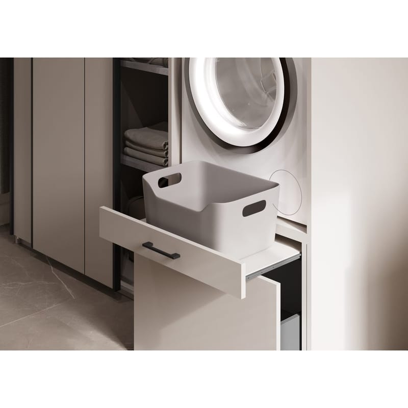 Tvättmaskin/Torkskåp Aza 1 Låda 1 Hylla - Kashmir - Hus & renovering - Kök & bad - Badrum - Badrumsmöbler & badrumsinredning - Badrumsförvaring