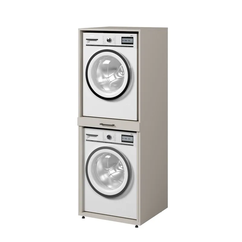 Tvättmaskin/Torktumlarskåp Aza 1 Hylla - Kashmir - Hus & renovering - Kök & bad - Badrum - Badrumsmöbler & badrumsinredning - Badrumsförvaring