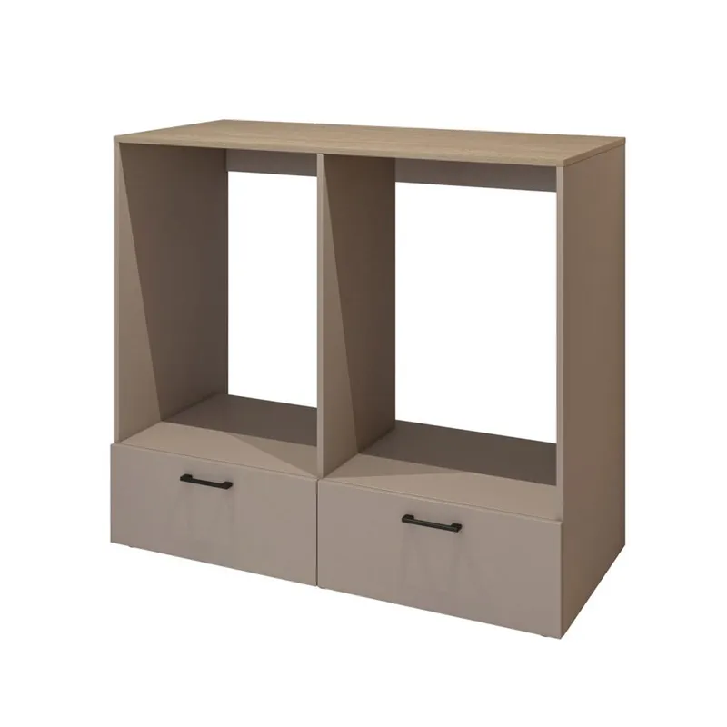 Tvättmaskin/Torktumlarskåp Rosa med 2 lådor - Kongo - Oljad ek - Hus & renovering - Kök & bad - Badrum - Badrumsmöbler & badrumsinredning - Badrumsförvaring