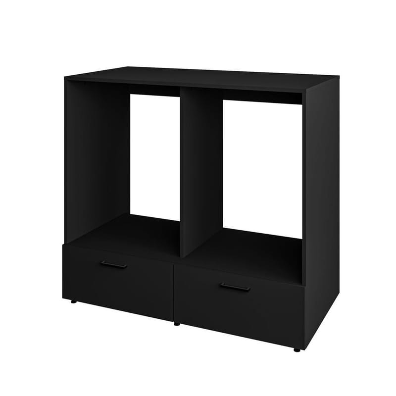 Tvättmaskin/Torktumlarskåp Rosa med 2 lådor - Svart Onyx - Hus & renovering - Kök & bad - Badrum - Badrumsmöbler & badrumsinredning - Badrumsförvaring