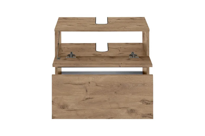 Tvättställsskåp & kommod Loft24 Tvättställsskåp Loft24 Wisla Brown1 - Hus & renovering - Kök & bad - Badrum - Badrumsmöbler & badrumsinredning - Tvättställsskåp & kommod