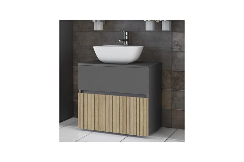 Tvättställsskåp & kommod Loft24 Tvättställsskåp Loft24 Wisla Nature - Hus & renovering - Kök & bad - Badrum - Badrumsmöbler & badrumsinredning - Tvättställsskåp & kommod